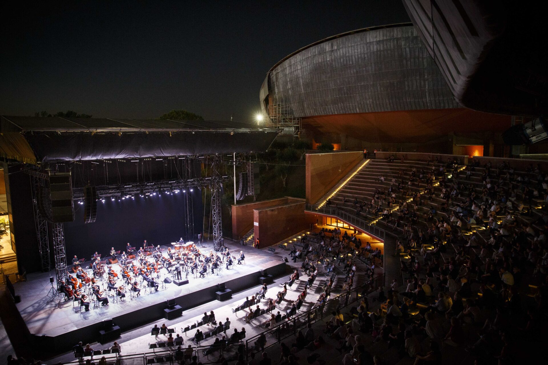 auditorium parco della musica cavea