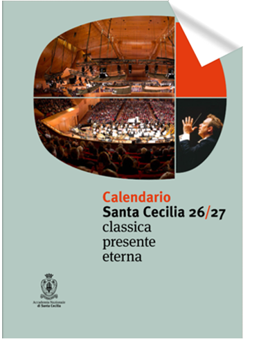 Frontespizio del calendario concerti